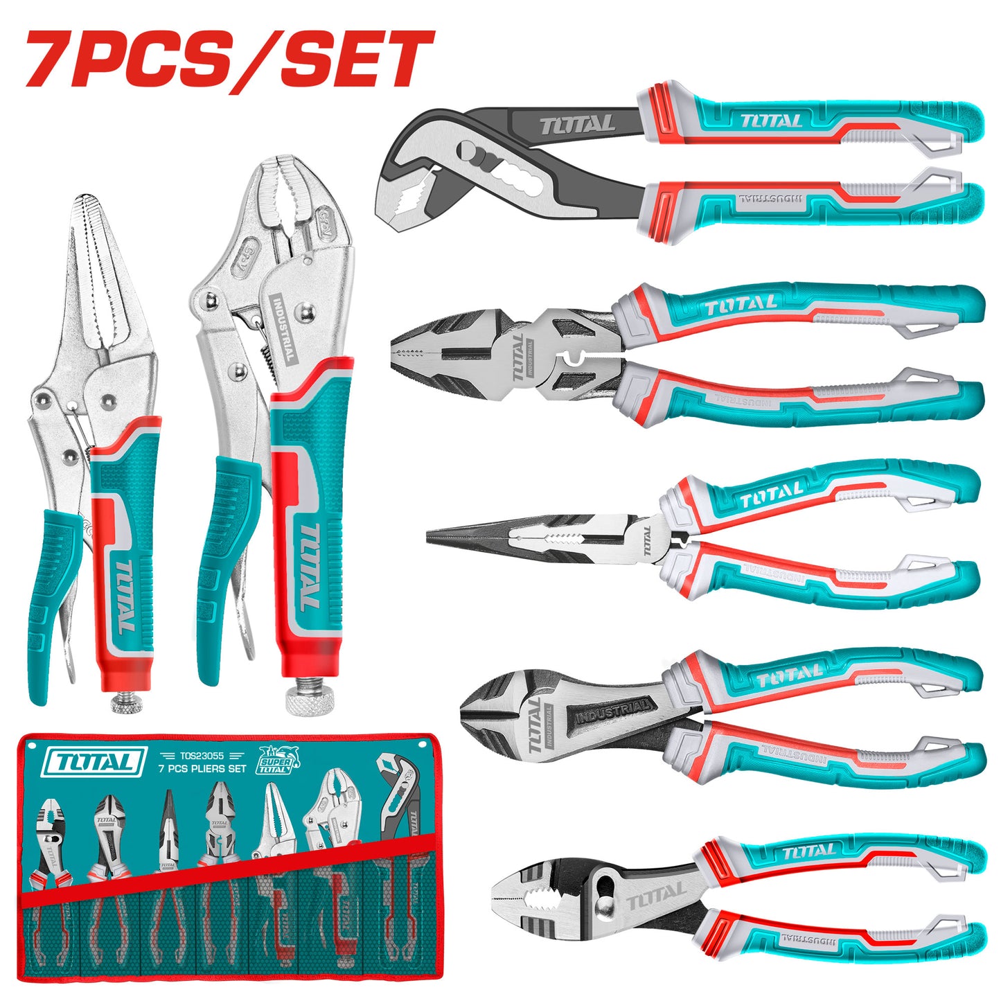 7 Pcs Pliers set