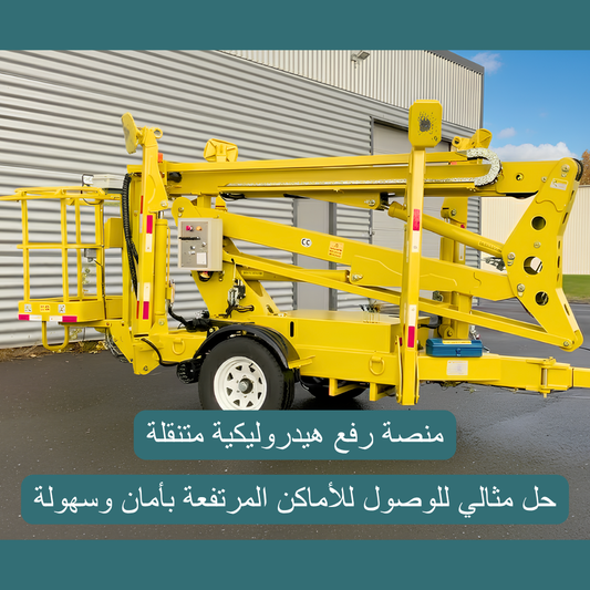 TGZ-12 – Nacelle Articulée Diesel (منصة رفع هيدروليكية مفصلية 12 متر)