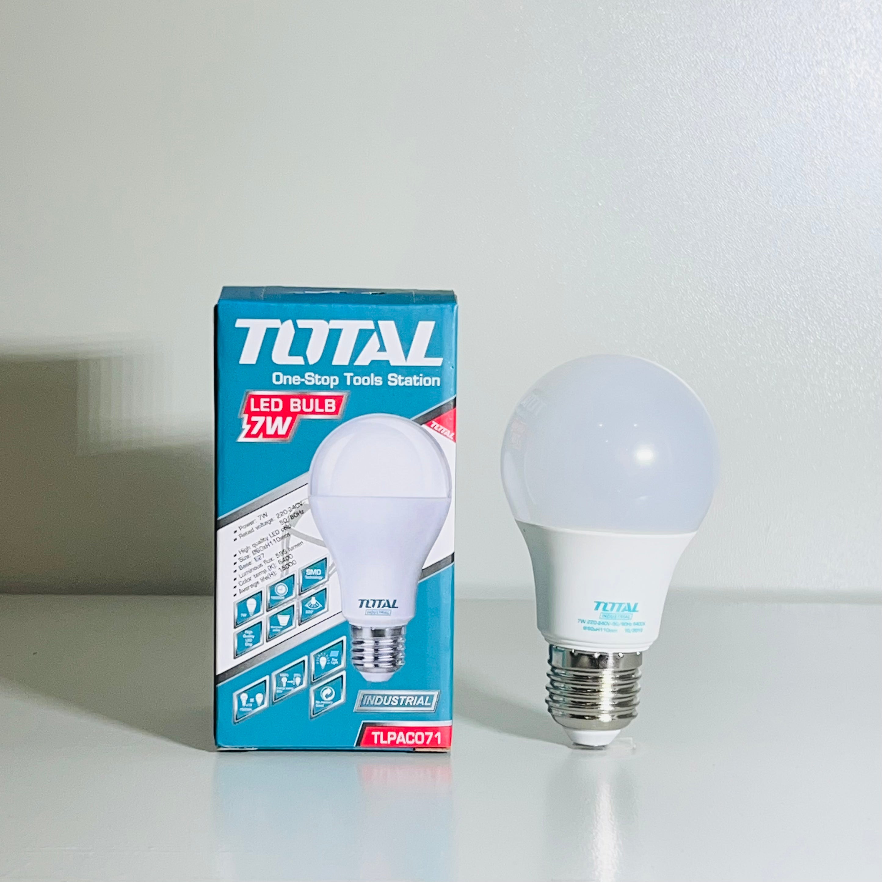 LED Light Bulb - 7W (10 Pack)