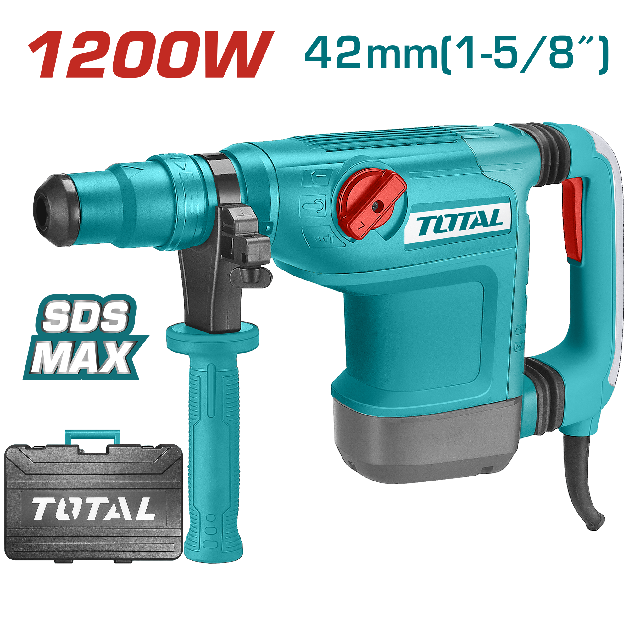 1200W SDS-Max Rotary Hammer