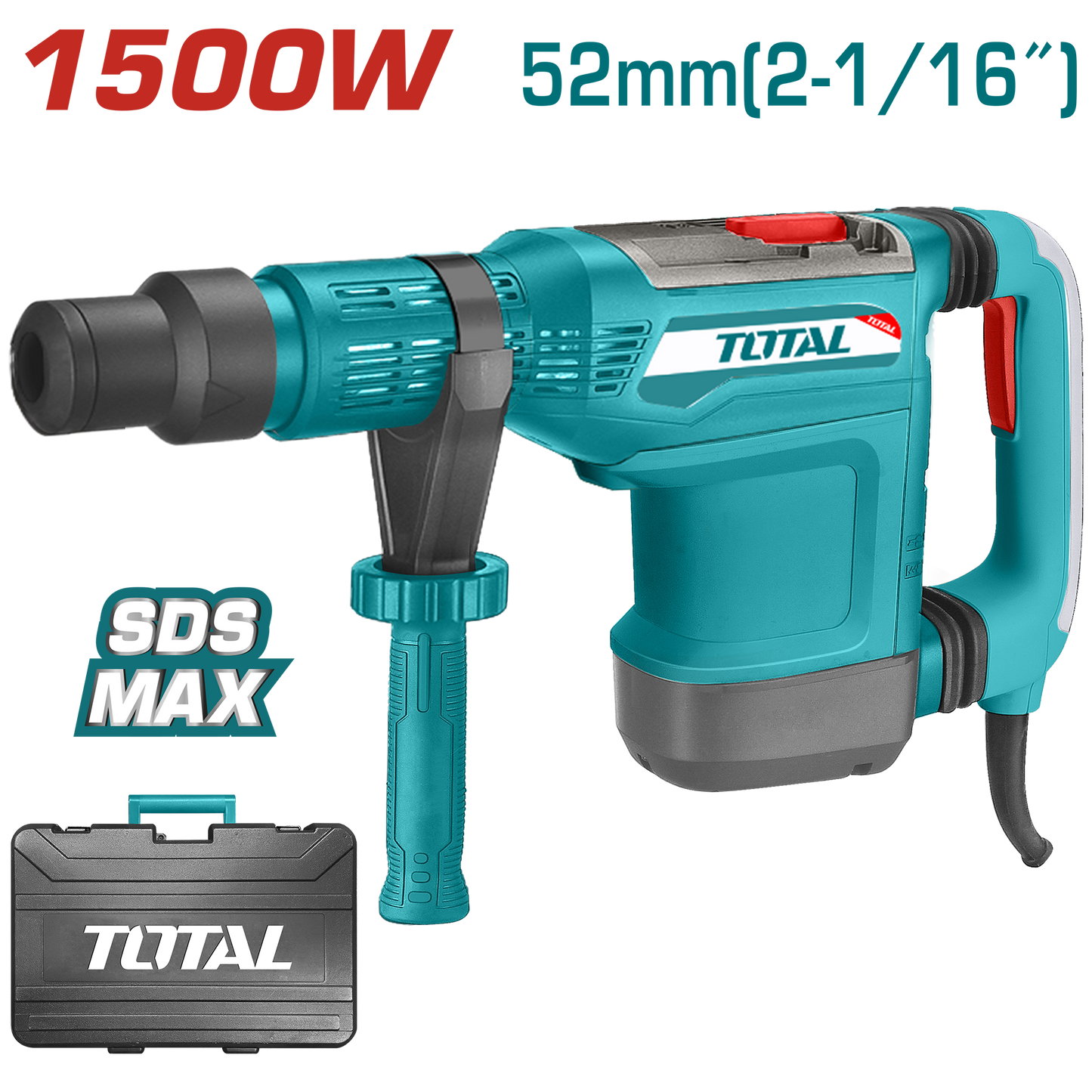 1500W SDS-Max Rotary Hammer