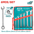6PCS Ratchet Spanner Set (19–32mm)