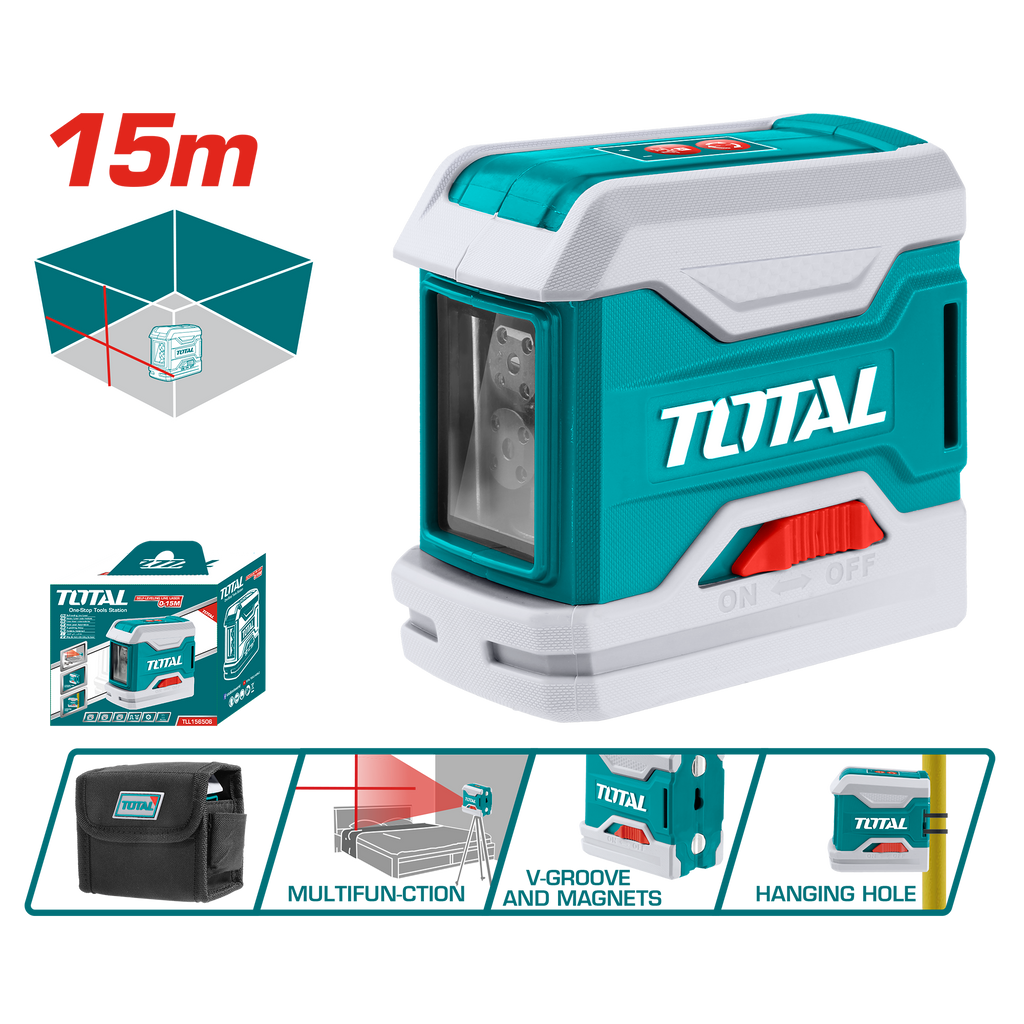 Self-leveling line laser