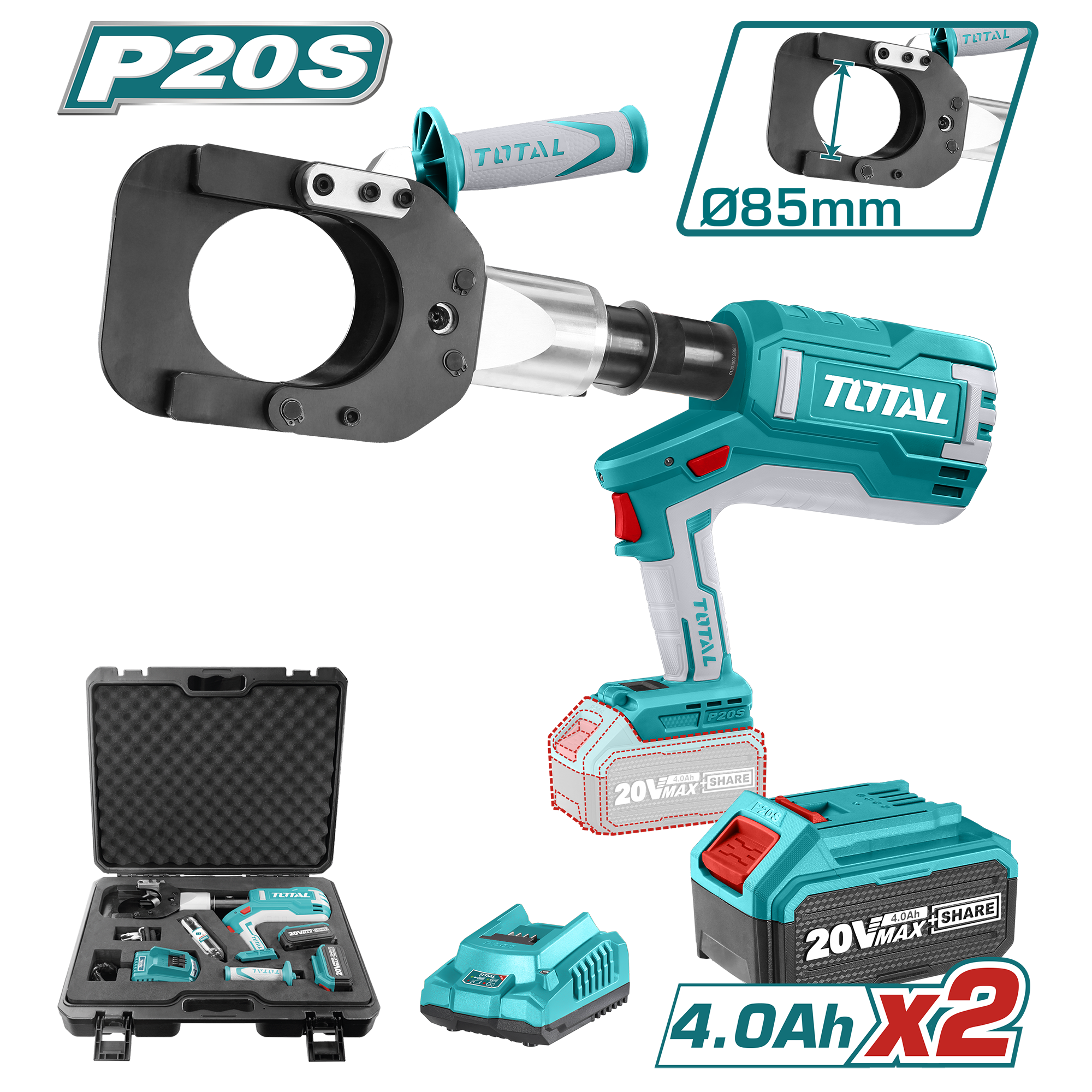 Li-ion Hydraulic Cable Cutter